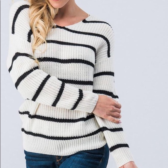 Love Tree Twist-Back Sweater - Picture 3 of 4